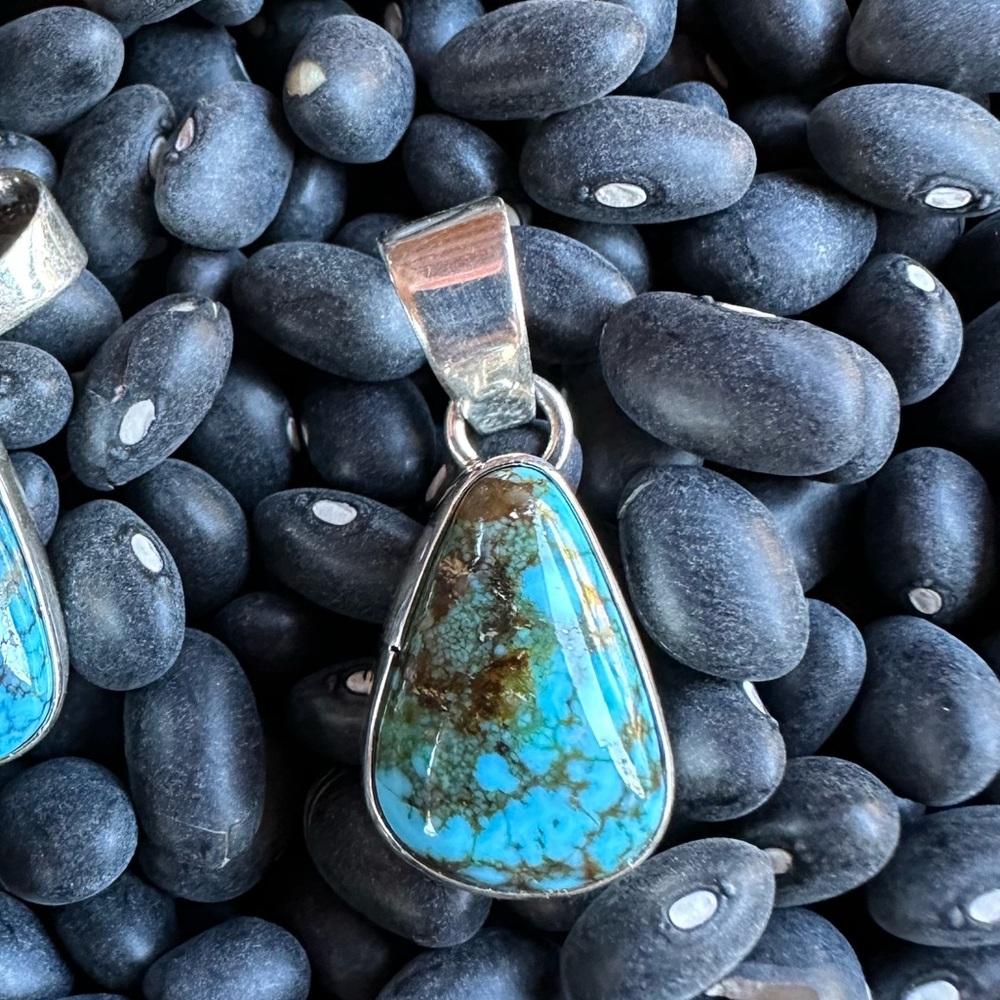 Turquoise Teardrop Pendant